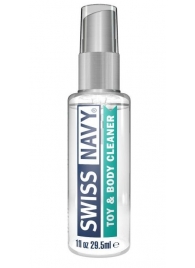 Очищающая пенка для игрушек и тела Swiss Navy Toy   Body Cleaner Foamer - 29,5 мл. - Swiss navy - купить с доставкой в Новочебоксарске