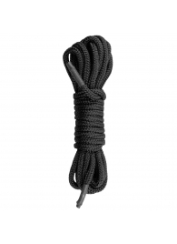 Черная веревка для бондажа Easytoys Bondage Rope - 5 м. - Easy toys - купить с доставкой в Новочебоксарске