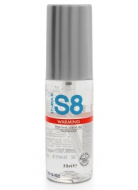 Cогревающий лубрикант на водной основе Stimul8 Warming Lube - 50 мл. - Stimul8 - купить с доставкой в Новочебоксарске