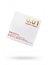 Супертонкий презерватив Sagami Original 0.01 - 1 шт. - Sagami - купить с доставкой в Новочебоксарске