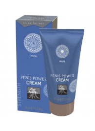Возбуждающий крем для мужчин Penis Power Cream - 30 мл. - Shiatsu - купить с доставкой в Новочебоксарске