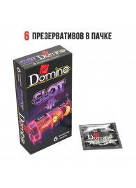 Ароматизированные презервативы DOMINO  Фруктовый слот  - 6 шт. - Domino - купить с доставкой в Новочебоксарске