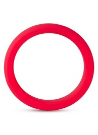Красное эрекционное кольцо Silicone Go Pro Cock Ring - Blush Novelties - в Новочебоксарске купить с доставкой