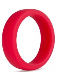 Красное эрекционное кольцо Silicone Go Pro Cock Ring - Blush Novelties - в Новочебоксарске купить с доставкой