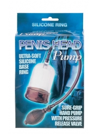 Помпа на головку фаллоса Penis Head Pump - Seven Creations - в Новочебоксарске купить с доставкой