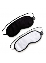 Набор из двух масок на глаза Soft Blindfold Twin Pack - Fifty Shades of Grey - купить с доставкой в Новочебоксарске