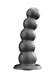 Черная насадка-плаг на харнесс PLATINUM 9 - 24 см. - LOVETOY (А-Полимер) - купить с доставкой в Новочебоксарске