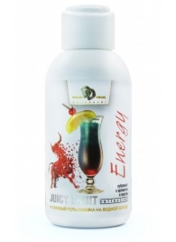 Интимный гель-смазка JUICY FRUIT с ароматом энергетика - 100 мл. - БиоМед - купить с доставкой в Новочебоксарске