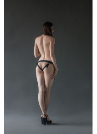 Черные трусики Better с анальной насадкой - 8 см. - Lola Games - купить с доставкой в Новочебоксарске