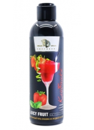 Интимный гель-смазка JUICY FRUIT с ароматом клубники - 200 мл. - БиоМед - купить с доставкой в Новочебоксарске