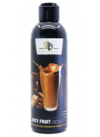 Интимный гель-смазка JUICY FRUIT с ароматом молочного шоколада - 200 мл. - БиоМед - купить с доставкой в Новочебоксарске