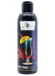 Интимный гель-смазка JUICY FRUIT с ароматом энергетика - 200 мл. - БиоМед - купить с доставкой в Новочебоксарске
