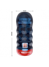 Мастурбатор-вагина Vacuum Cup Masturbator - Baile - в Новочебоксарске купить с доставкой