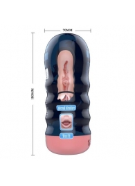 Мастурбатор-ротик Vacuum Cup Masturbator - Baile - в Новочебоксарске купить с доставкой