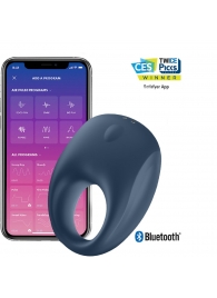 Эрекционное кольцо Satisfyer Strong One с возможностью управления через приложение - Satisfyer - в Новочебоксарске купить с доставкой