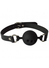 Силиконовый кляп-шар с отверстиями для дыхания - Sitabella - купить с доставкой в Новочебоксарске