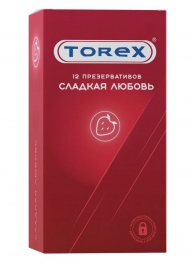 Презервативы Torex  Сладкая любовь  с ароматом клубники - 12 шт. - Torex - купить с доставкой в Новочебоксарске