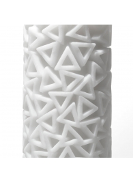 Белый 3D мастурбатор PILE - Tenga - в Новочебоксарске купить с доставкой