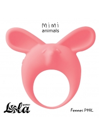 Оранжевое эрекционное кольцо Fennec Phil - Lola Games - в Новочебоксарске купить с доставкой