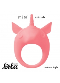 Оранжевое эрекционное кольцо Unicorn Alfie - Lola Games - в Новочебоксарске купить с доставкой