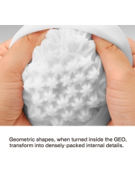 Белый мастурбатор Tenga Geo Coral - Tenga - в Новочебоксарске купить с доставкой