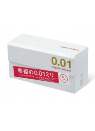 Супер тонкие презервативы Sagami Original 0.01 - 10 шт. - Sagami - купить с доставкой в Новочебоксарске