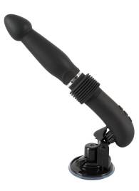 Черная секс-машина с поступательными движениями Fucking Machine - Orion - купить с доставкой в Новочебоксарске