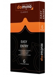 Презервативы с увеличенным количеством смазки DOMINO Easy Entry - 6 шт. - Domino - купить с доставкой в Новочебоксарске