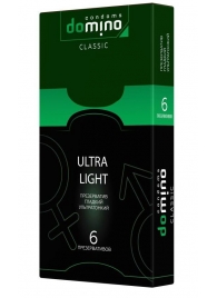 Супертонкие презервативы DOMINO Ultra Light - 6 шт. - Domino - купить с доставкой в Новочебоксарске