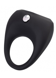 Черное эрекционное виброкольцо Erotist Cosm - Erotist Adult Toys - в Новочебоксарске купить с доставкой