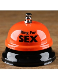 Настольный звонок RING FOR SEX - Сима-Ленд - купить с доставкой в Новочебоксарске
