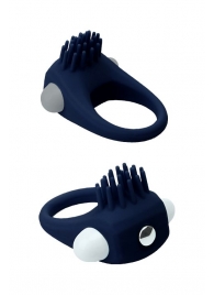 Синее эрекционное виброкольцо STIMU RING - Dream Toys - в Новочебоксарске купить с доставкой