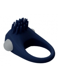Синее эрекционное виброкольцо STIMU RING - Dream Toys - в Новочебоксарске купить с доставкой