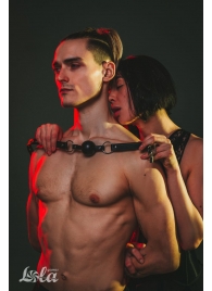 Черный кляп Love Addict на замочке - Lola Games - купить с доставкой в Новочебоксарске