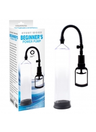 Прозрачная поршневая помпа Beginners Power Pump - Chisa - в Новочебоксарске купить с доставкой