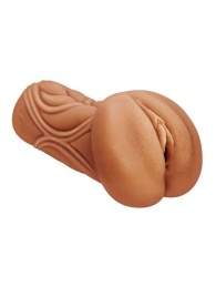 Кофейный мастурбатор-вагина Dumpling - Lola Games - в Новочебоксарске купить с доставкой