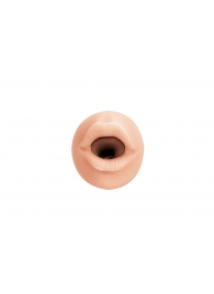 Телесный мастурбатор-ротик Sweet Lips - Lola Games - в Новочебоксарске купить с доставкой