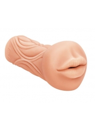 Телесный мастурбатор-ротик Sweet Lips - Lola Games - в Новочебоксарске купить с доставкой