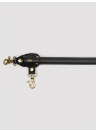Черная распорка для ног Bound to You Faux Leather Spreader Bar - 50,8 см. - Fifty Shades of Grey - купить с доставкой в Новочебоксарске