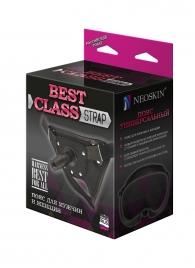 Черный пояс для насадок BEST CLASS STRAP - LOVETOY (А-Полимер) - купить с доставкой в Новочебоксарске