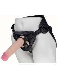 Пояс харнесс BEST UNI strap с 2 сменными насадками - 18,5 и 16 см. - LOVETOY (А-Полимер) - купить с доставкой в Новочебоксарске