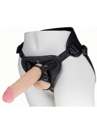 Пояс харнесс BEST UNI strap с 2 насадками - 18 и 22 см. - LOVETOY (А-Полимер) - купить с доставкой в Новочебоксарске