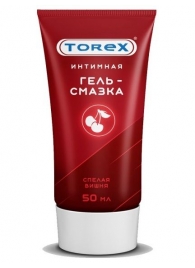 Смазка на водной основе TOREX  Спелая вишня  - 50 мл. - Torex - купить с доставкой в Новочебоксарске