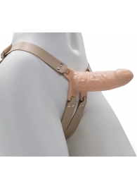 Телесный мужской парапротез MEN STYLE - 15 см. - LOVETOY (А-Полимер) - купить с доставкой в Новочебоксарске