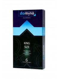 Презервативы увеличенного размера DOMINO Classic King size - 6 шт. - Domino - купить с доставкой в Новочебоксарске