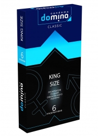 Презервативы увеличенного размера DOMINO Classic King size - 6 шт. - Domino - купить с доставкой в Новочебоксарске