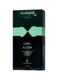 Презервативы с пролонгирующим эффектом DOMINO Classic Long action - 6 шт. - Domino - купить с доставкой в Новочебоксарске