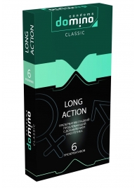 Презервативы с пролонгирующим эффектом DOMINO Classic Long action - 6 шт. - Domino - купить с доставкой в Новочебоксарске