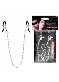 Оригинальные зажимы на соски с бусами - Notabu - купить с доставкой в Новочебоксарске