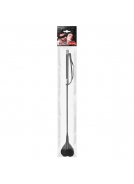 Черный стек с наконечником-сердечком - 54 см. - Notabu - купить с доставкой в Новочебоксарске